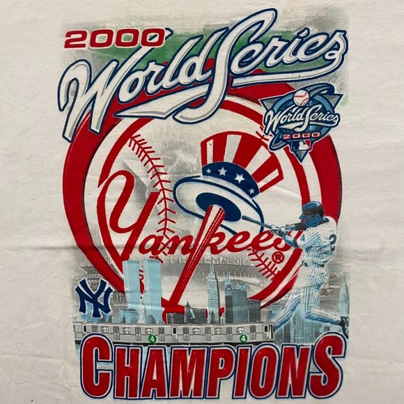 Vintage Y2K New York Yankees Subway Series MLB Sports Tee - Picture 3 of 6